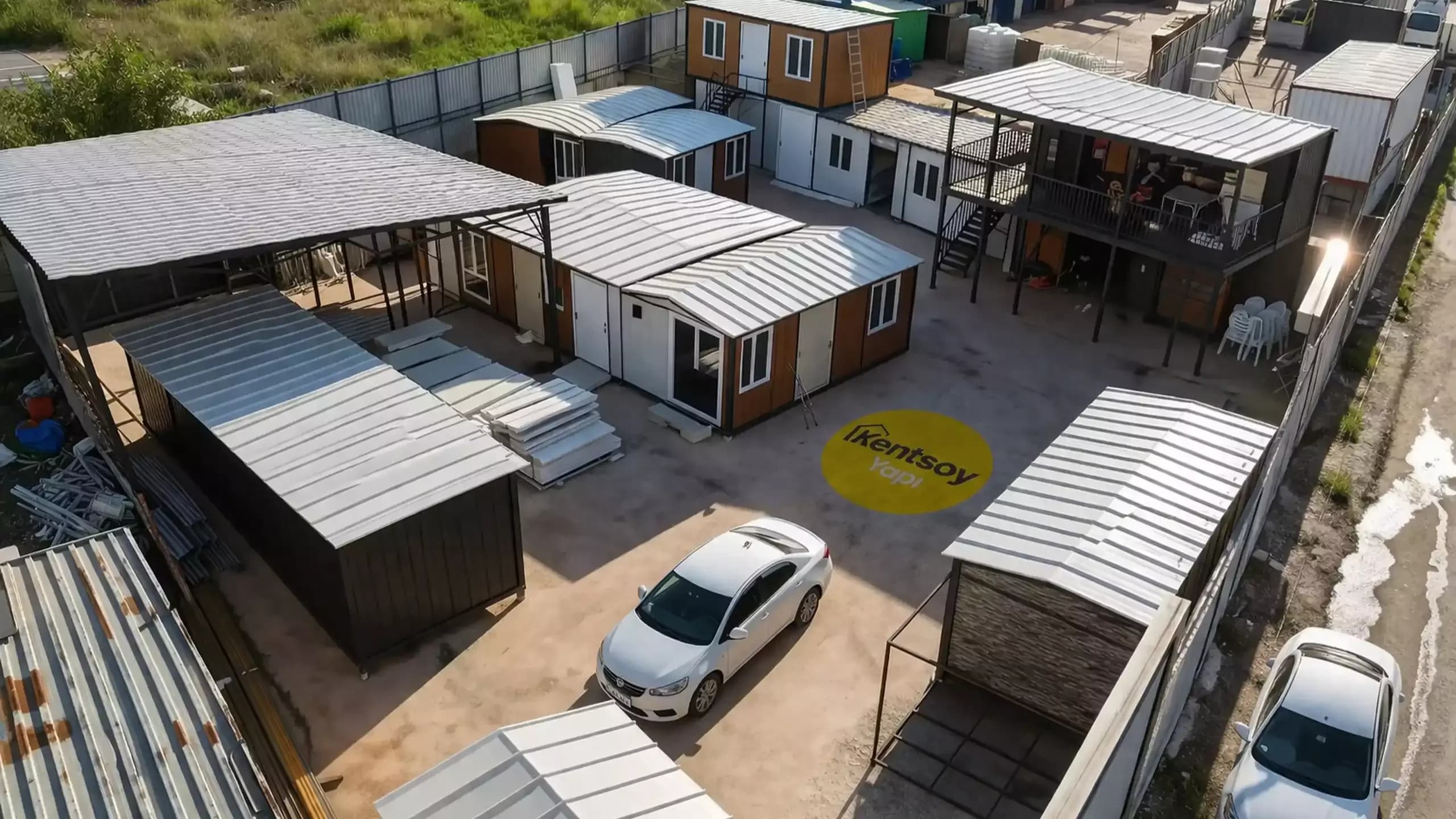 Kentsoy Yapı — Fabrika Havadan Görünüm