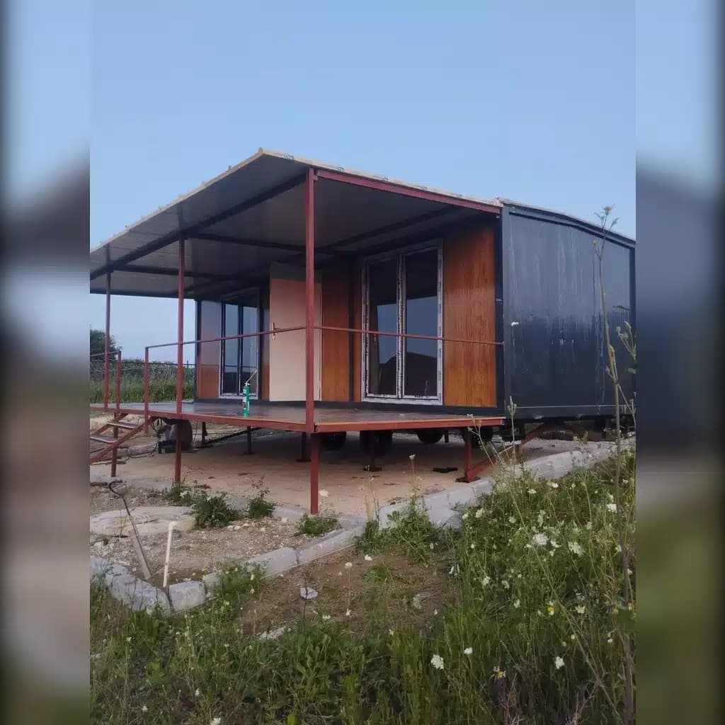 42m² Birleşim Prefabrik Konteyner Ev Projesi